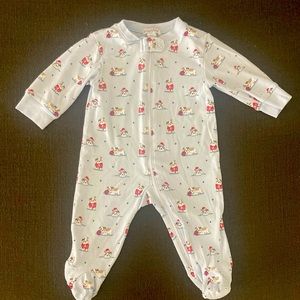 Kissy Kissy Zipped Sleeper (3-6 mo)